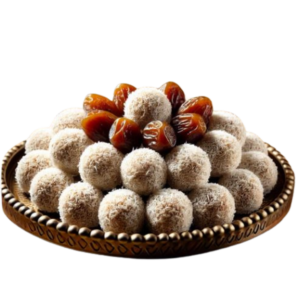 Coconut Khajoor Ladoo